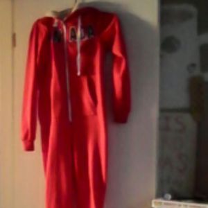 Red Canada all in one pjs